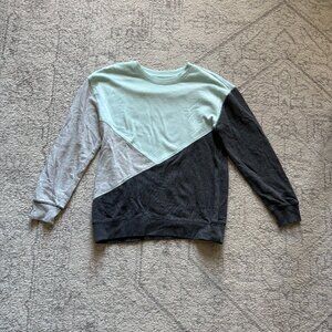 Maurices Size Small Color-Block Sweatshirt